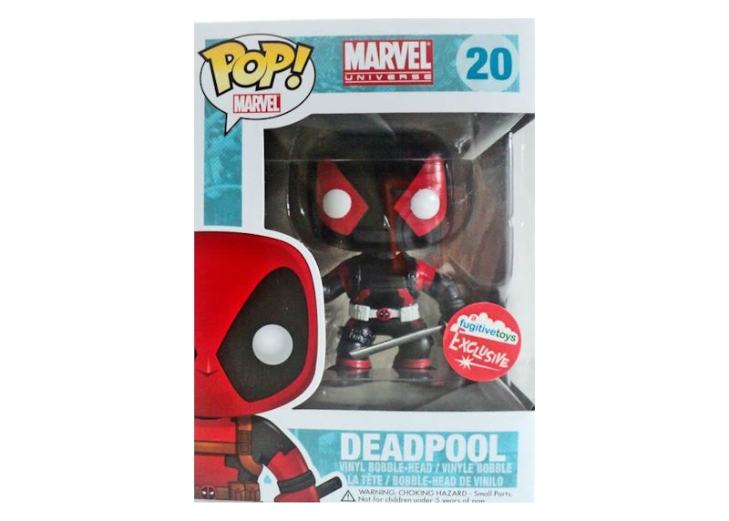 Funko Pop! Marvel Universe Deadpool (Reverse) Fugitive Toys Exclusive Figure #20