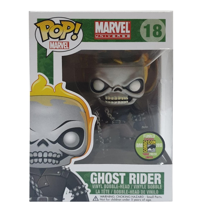 Funko Pop! Marvel Universe Ghost Rider SDCC Bobble-Head Figure #18