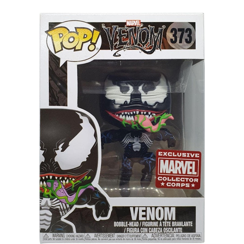 Funko Pop! Marvel Venom Marvel Collectors Corp Exclusive Bobble-Head Figure #373