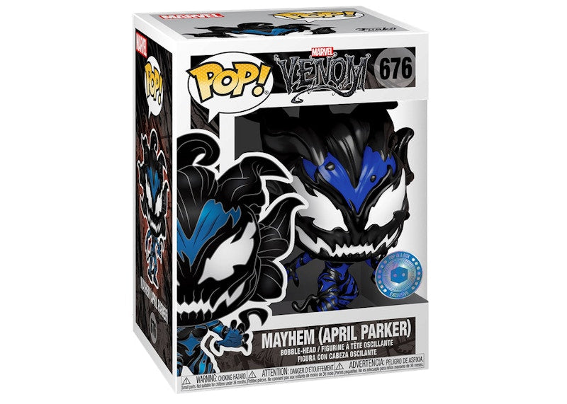 Funko Pop! Marvel Venom Mayhem (April Parker) Pop In A Box Exclusive Figure #676