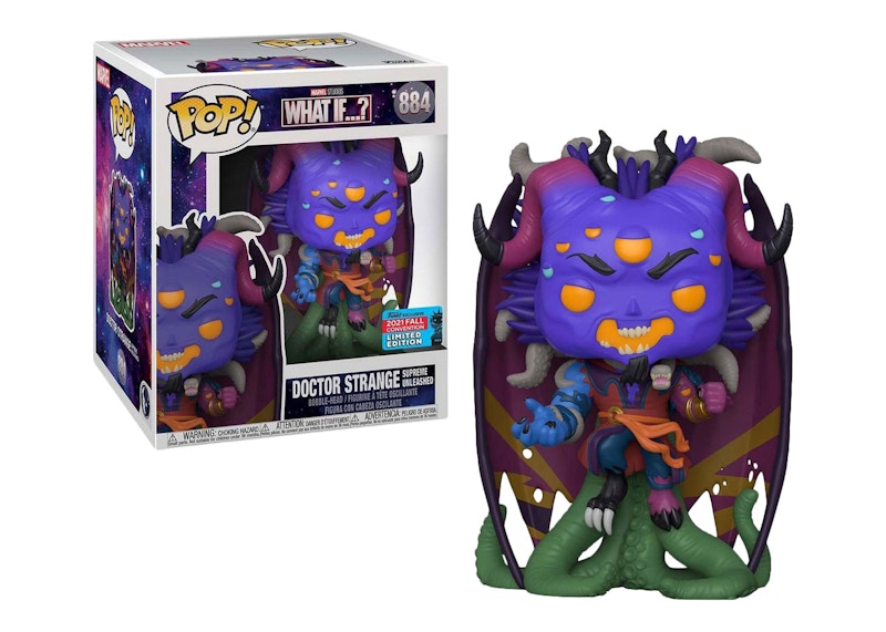 Funko Pop! Marvel What If? Doctor Strange Supreme Unleashed Fall Convention Exclusive Figure #884