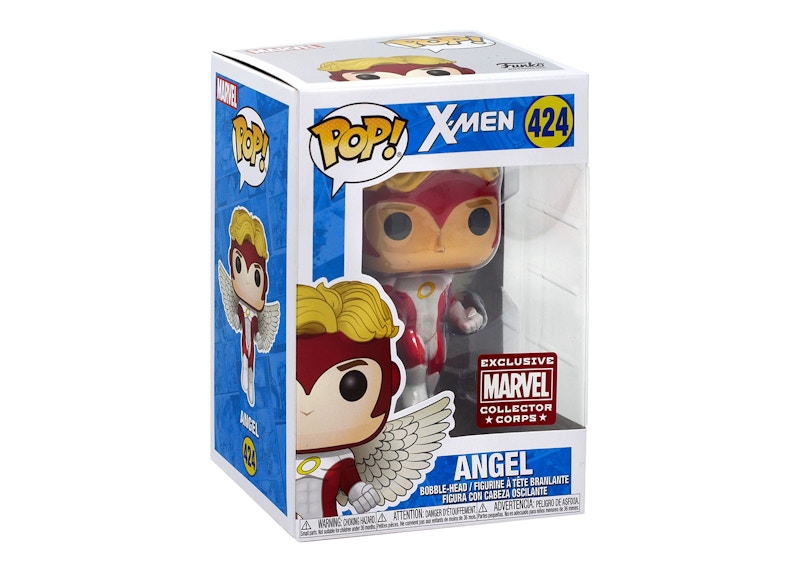 Funko Pop! Marvel X-Men Angel Collectors Corps Exclusive Bobble-Head #424