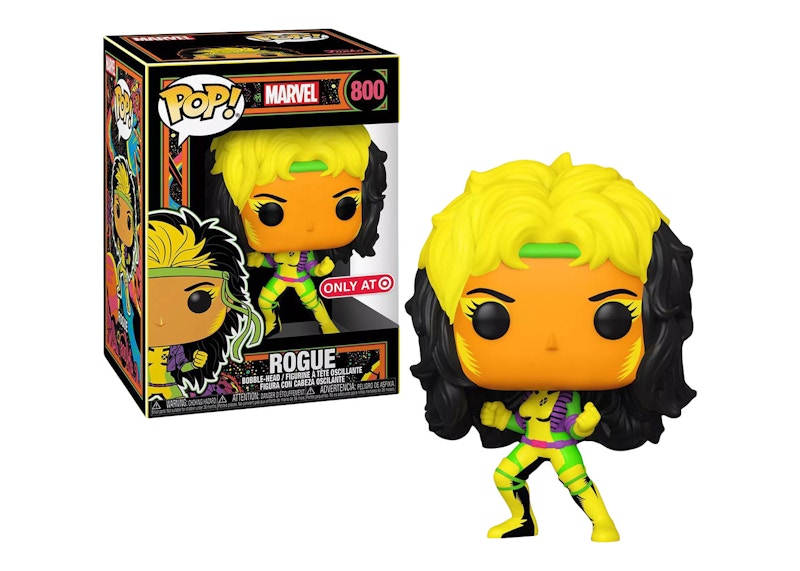 Funko Pop! Marvel X-Men Rogue Blacklight Target Exclusive Bobble-Head #800