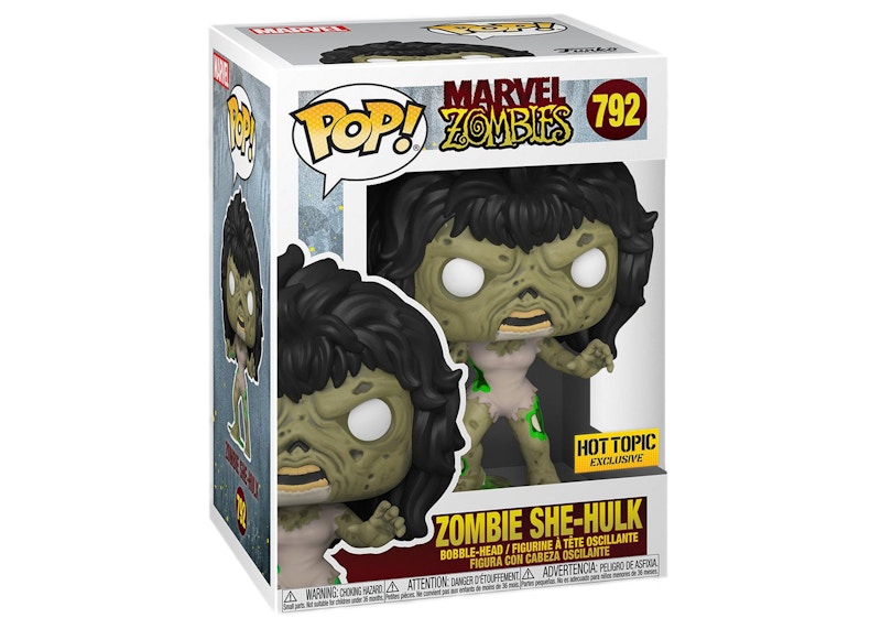 Funko Pop! Marvel Zombies Zombie She-Hulk Hot Topic Exclusive Figure #792