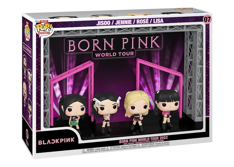 Funko Pop! Moment BlackPink Born Pink World Tour 2022 Jisoo Jennie Rose Lisa Figure #07