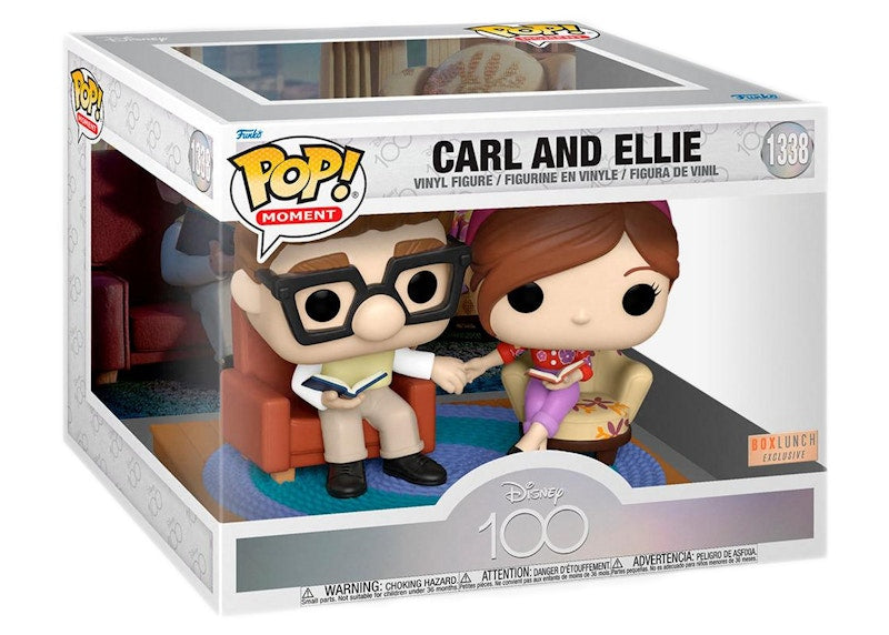 Funko Pop! Moment Disney 100 Up Carl & Ellie Box Lunch Exclusive Figure #1338