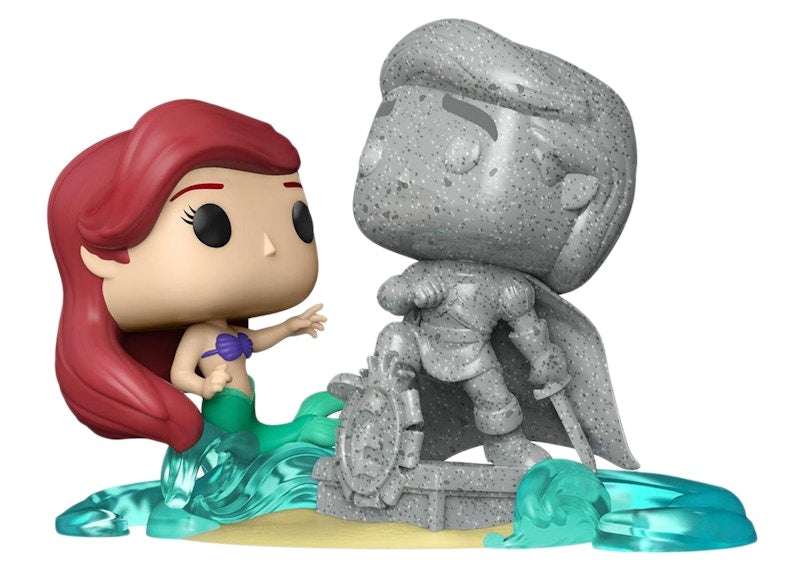 Funko Pop! Moment Disney Princess The Little Mermaid Ariel With Eric Statue BoxLunch Exclusive Figure #1169