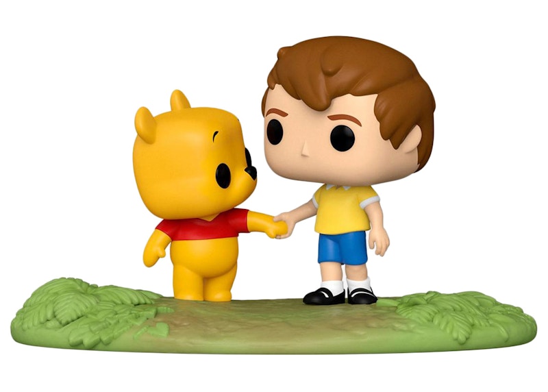 Funko Pop! Moment Disney Winnie the Pooh Christopher Robin with Pooh 2022 Hot Topic Expo Exclusive Figure #1306