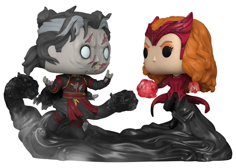 Funko Pop! Moment Marvel Studios Doctor Strange in the Multiverse of Madness Dead Strange & The Scarlet Witch Figure #1027