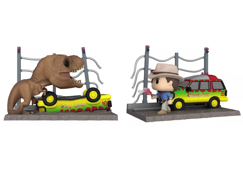 Funko Pop! Moments Jurassic Park 30th Anniversary T. Rex Breakout Target Exclusive Set of 2