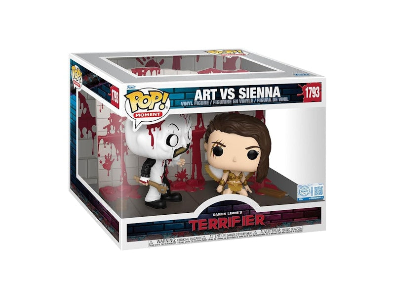 Funko Pop! Moments Terrifier Art vs Sienna Figure #1793