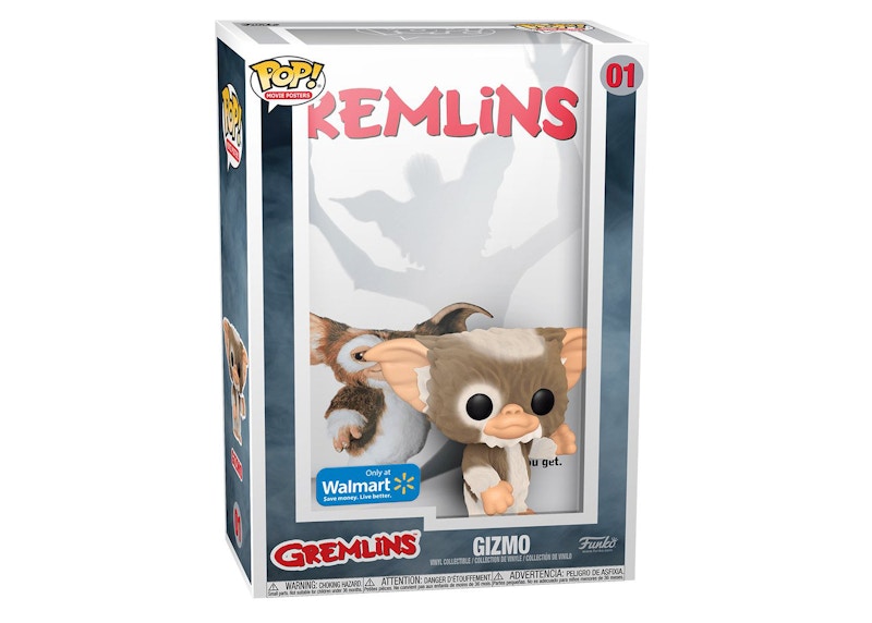 Funko Pop! Movie Posters Gremlins Gizmo (Flocked) Walmart Exclusive Figure #01