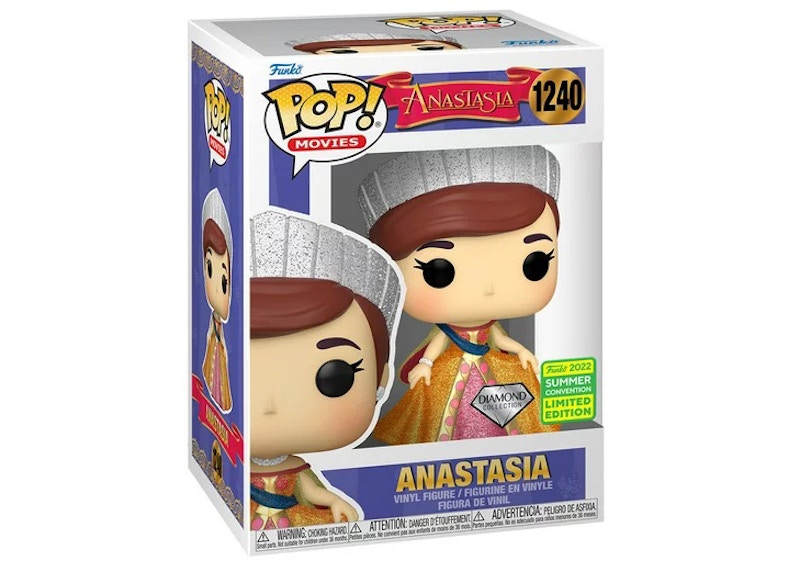 Funko Pop! Movies Anastasia Diamond Collection 2022 Summer Convention Exclusive Figure #1240