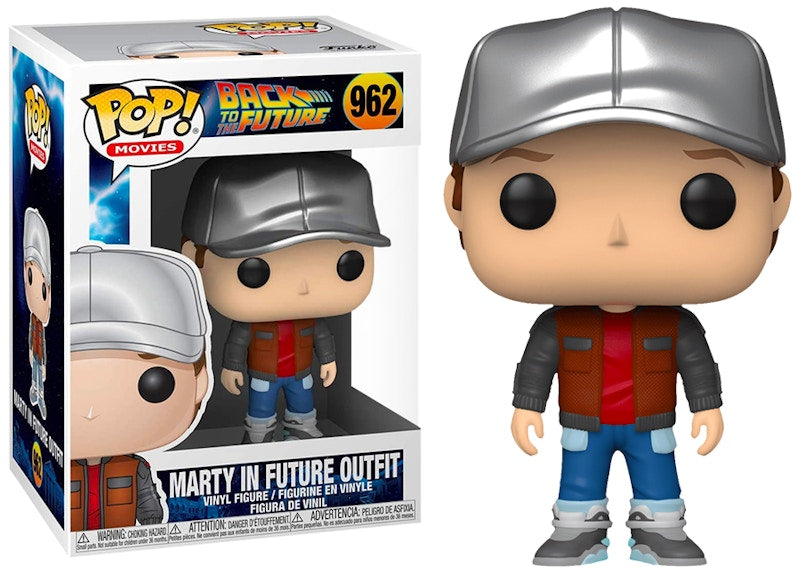 Funko Pop! Movies Back To The Future Marty In Future Outfit Figure #962