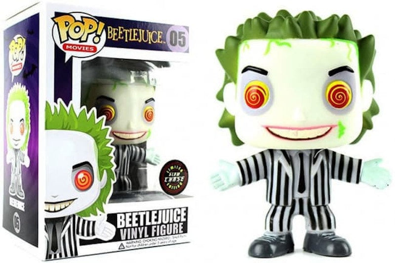 Funko Pop! Movies Beetlejuice (Chase) (Glow) Figure #05
