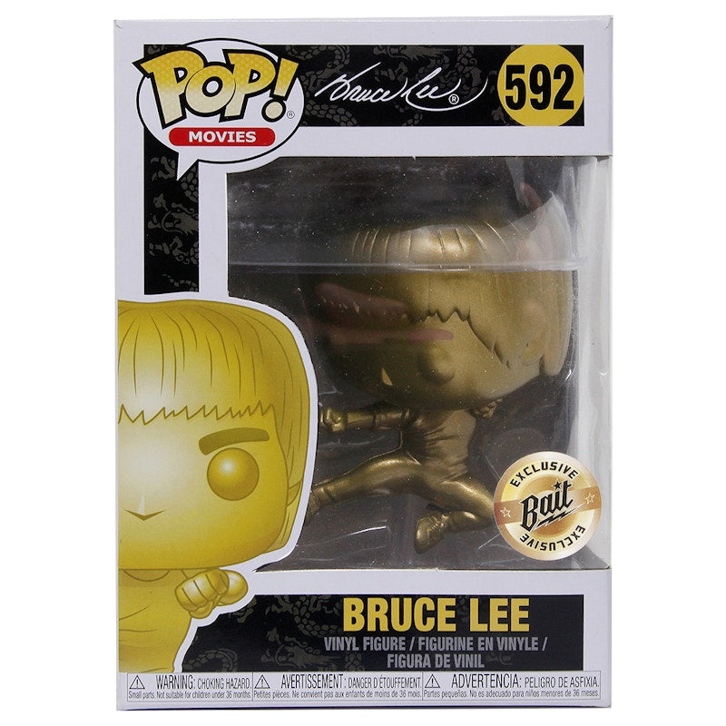 Funko Pop! Movies Bruce Lee Game Of Death Flying Man (Gold) Bait Exclusive Figure #592