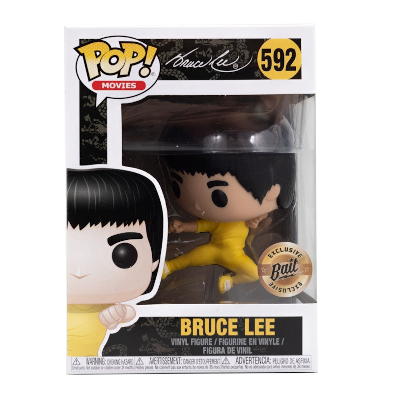 Funko Pop! Movies Bruce Lee (Jump Kick) Bait Exclusive Figure #592