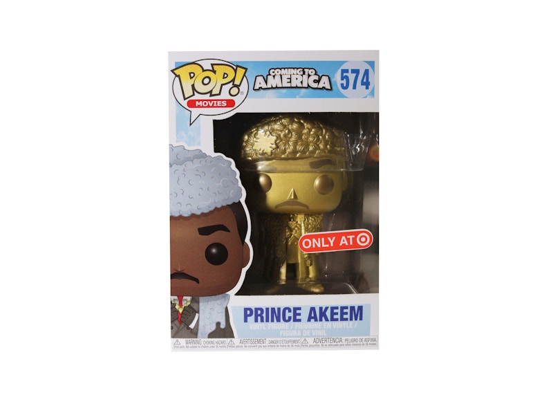 Funko Pop! Movies Coming to America Prince Akeem (Gold) Target Exclusive Figure #574