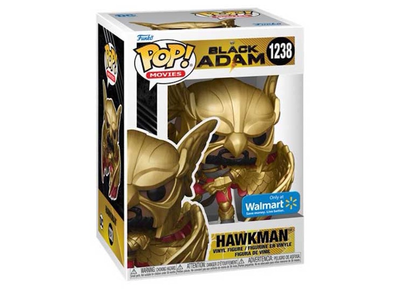 Funko Pop! Movies DC Black Adam Hawkman Walmart Exclusive Figure #1238