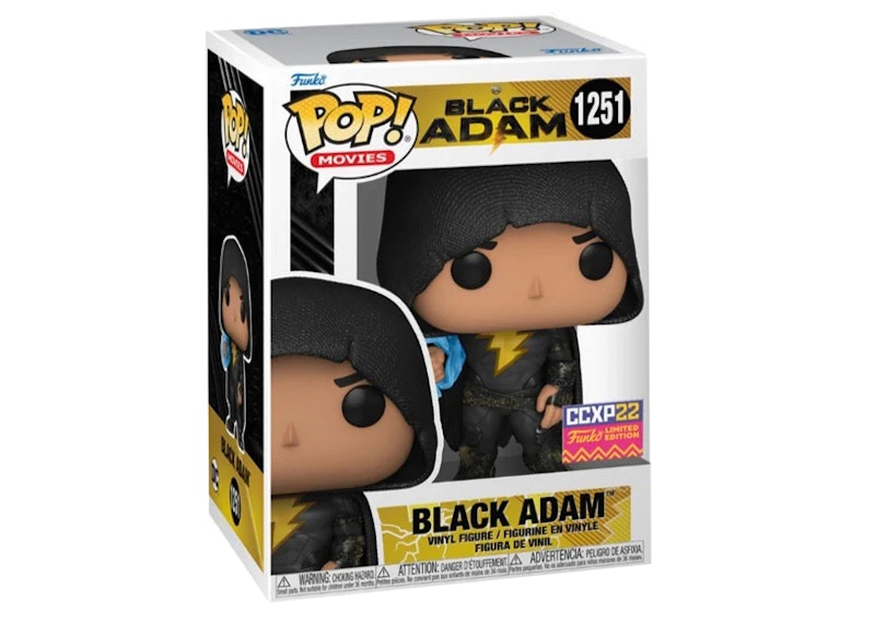 Funko Pop! Movies DC Black Adam (In Cloak) 2022 CCXP Exclusive Figure #1251