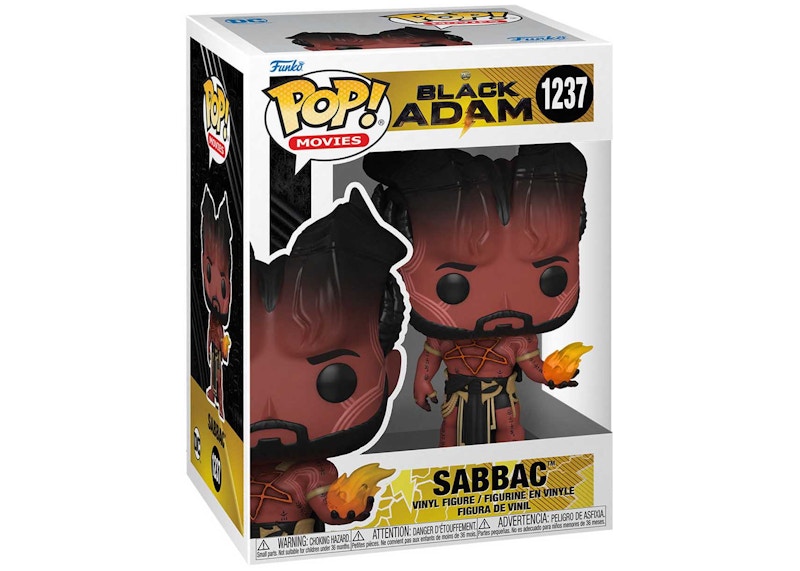 Funko Pop! Movies DC Black Adam Sabbac Figure #1237