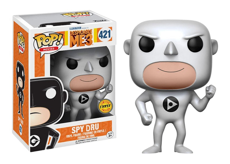 Funko Pop! Movies Despicable Me 3 Spy Dru White Costume (Chase) Figure #421
