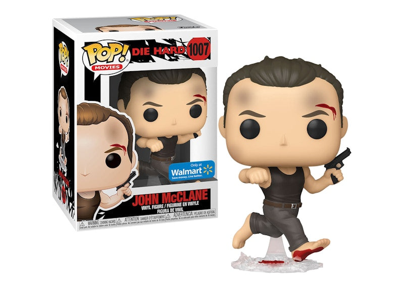 Funko Pop! Movies Die Hard John McClane Dark Tank Walmart Exclusive Figure #1007