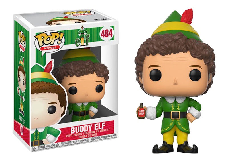 Funko Pop! Movies Elf the Movie Buddy Elf Holding Syrup Bottle Figure #484