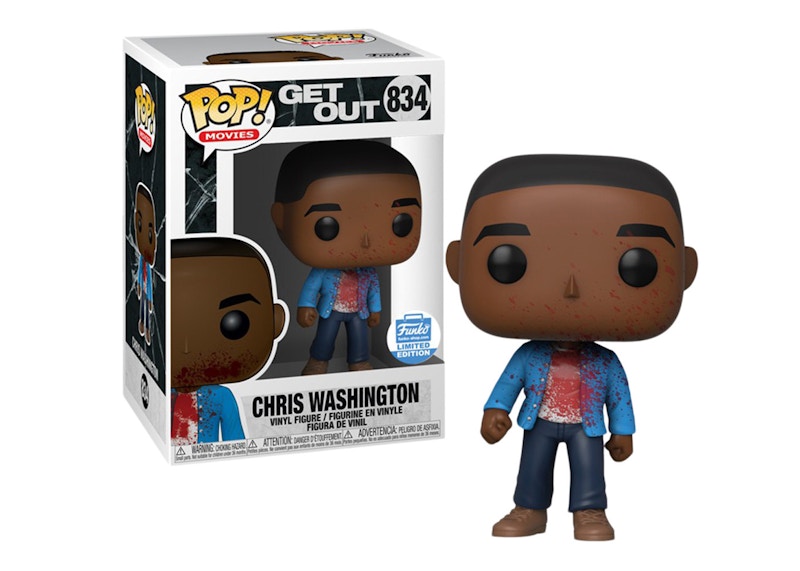Funko Pop! Movies Get Out Chris Washington Bloody Funko Exclusive Figure #834