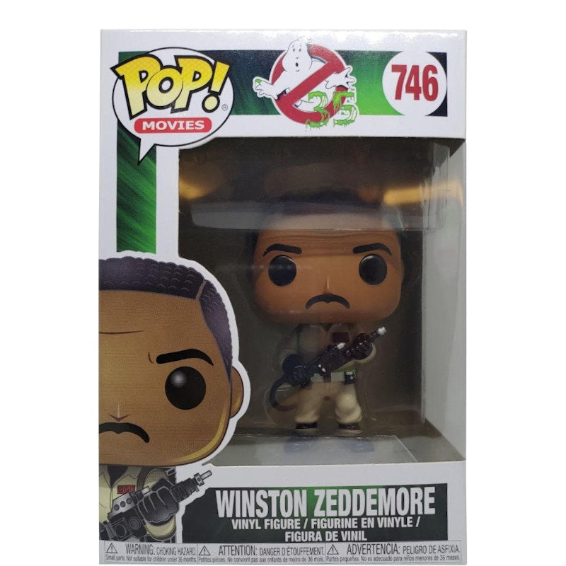 Funko Pop! Movies Ghost Busters Winston Zeddemore Figure #746