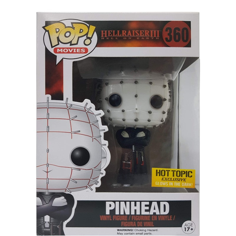 Funko Pop! Movies Hellraiser III Pinhead (Glow) Hot Topic Exclusive Figure #360