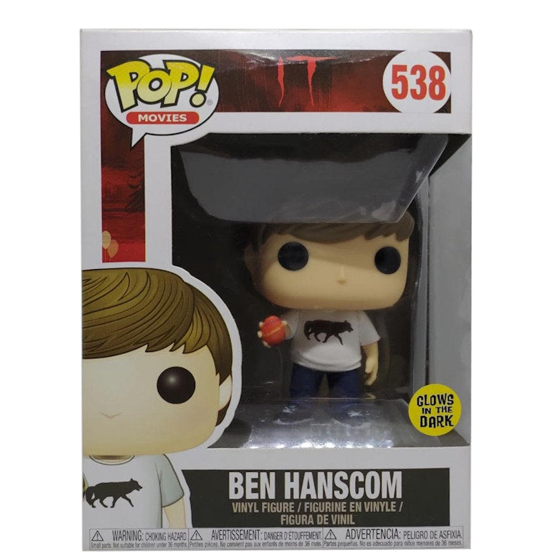 Funko Pop! Movies IT Ben Hanscom (Glow) Figure #538