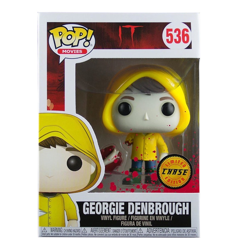 Funko Pop! Movies IT Georgie Denbrough (Bloody) (Chase) Figure #536