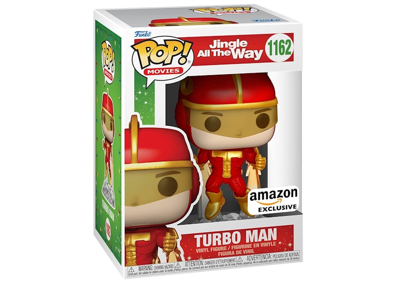 Funko Pop! Movies Jingle All The Way Turbo Man Amazon Exclusive Figure #1162