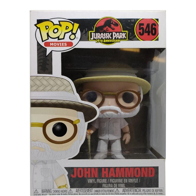 Funko Pop! Movies Jurassic Park 25th Anniversary John Hammond Figure #546