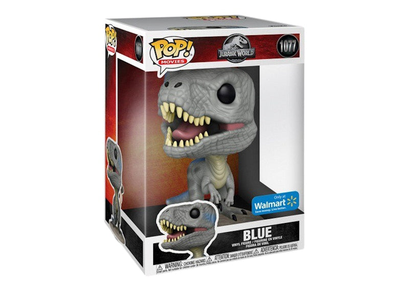Funko Pop! Movies Jurassic Park Blue Walmart Exclusive Bobble-Head #1077