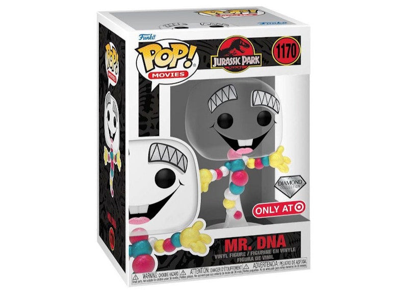 Funko Pop! Movies Jurassic Park Mr. DNA Diamond Collection Target Exclusive Figure #1170