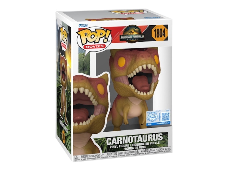 Funko Pop! Movies Jurassic World Carnotaurus Funko Exclusive #1804