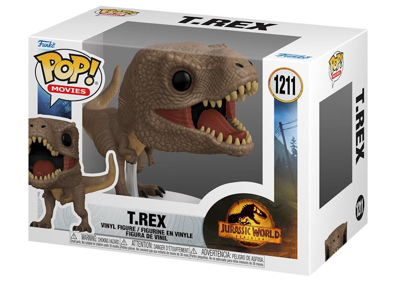 Funko Pop! Movies Jurassic World Dominion T.Rex Figure #1211