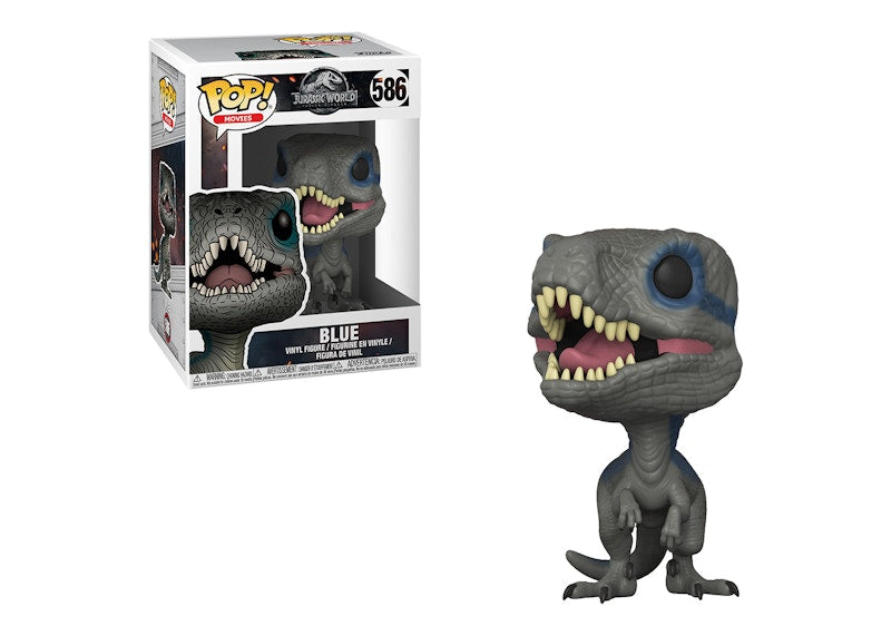 Funko Pop! Movies Jurassic World Fallen Kingdom Blue New Pose Figure #586