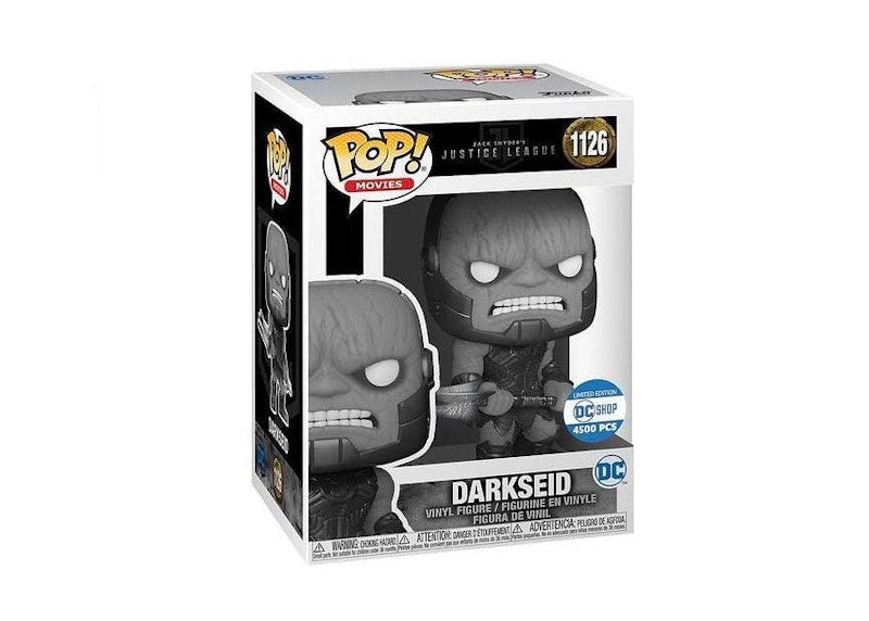 Funko Pop! Movies Justice League Darkseid (Black/White) DC Shop Exclusive Figure #1126