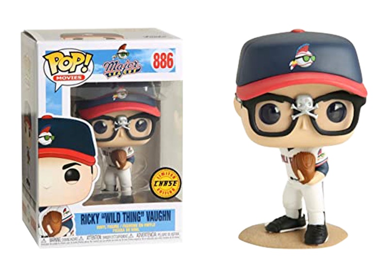 Funko Pop! Movies Major League Ricky Vaughn With Glasses (Chase) Figure #886