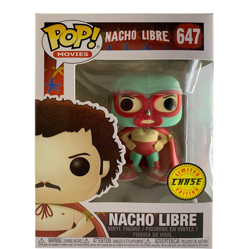 Funko Pop! Movies Nacho Libre Chase Limited Edition Figure #647