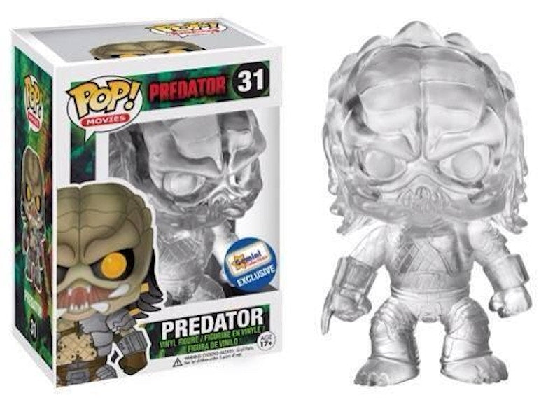 Funko Pop! Movies Predator Predator (Open Mouth) (Translucent) Gemini Collectibles Exclusive Figure #31