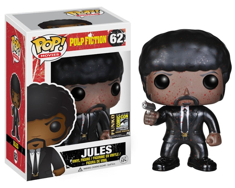 Funko Pop! Movies Pulp Fiction Jules Winnifield(Bloody) SDCC Figure #62