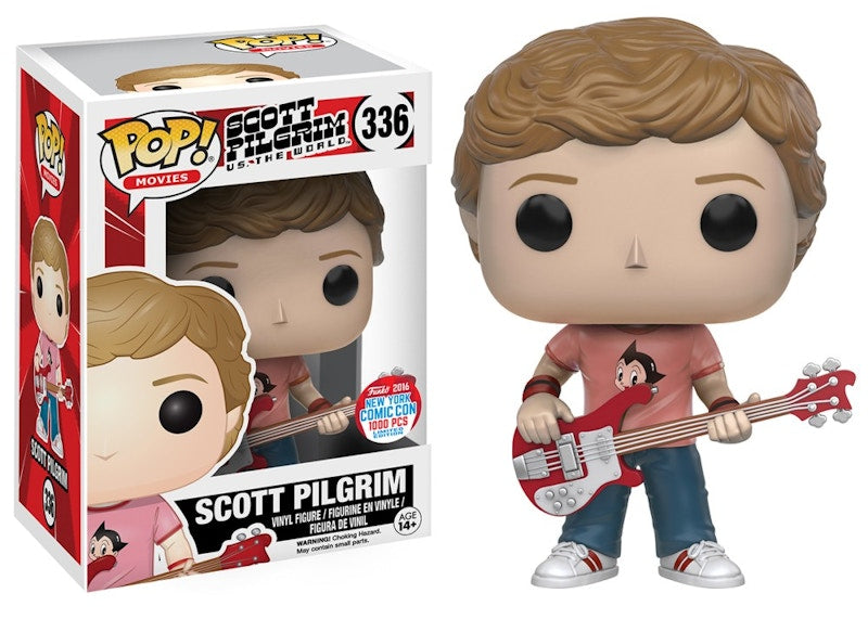 Funko Pop! Movies Scott Pilgrim (in Astro Boy tee) NYCC Figure #336
