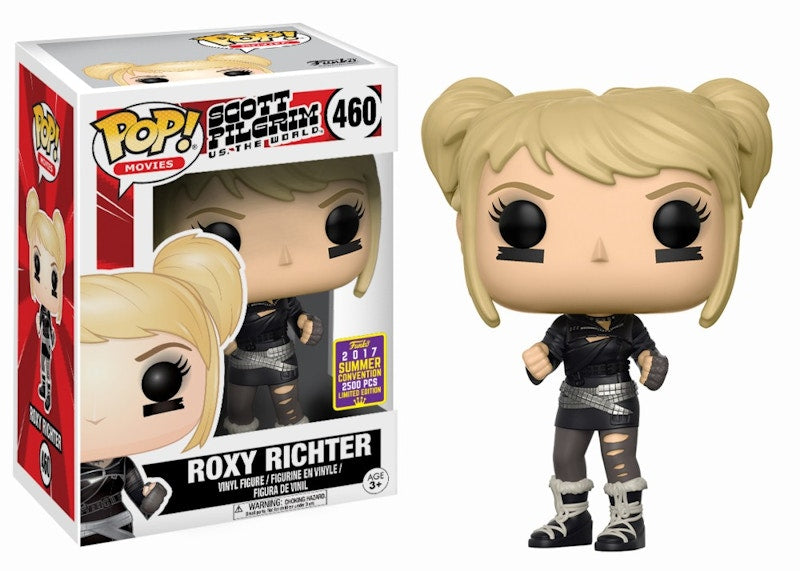 Funko Pop! Movies Scott Pilgrim vs The World Roxy Richter Summer Convention Exclusive Figure #460