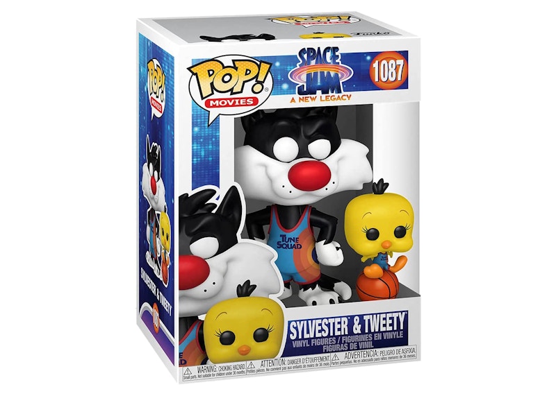Funko Pop! Movies Space Jam A New Legacy Slyvester And Tweety Figure #1087