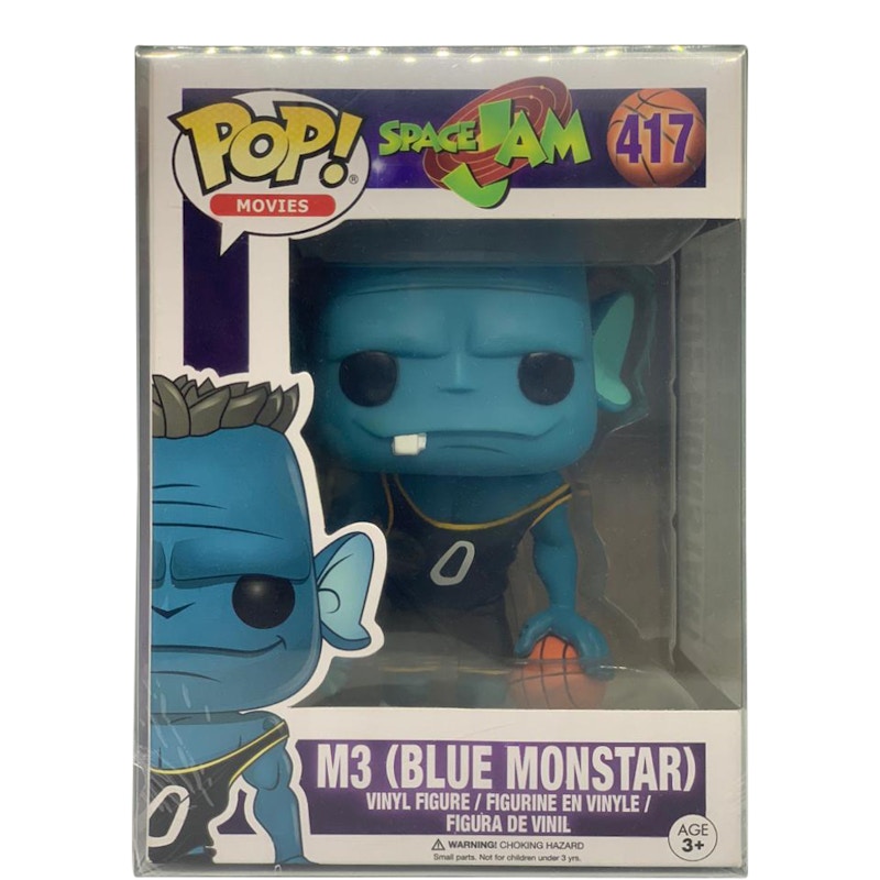 Funko Pop! Movies Space Jam M3 (Blue Monster) Figure #417