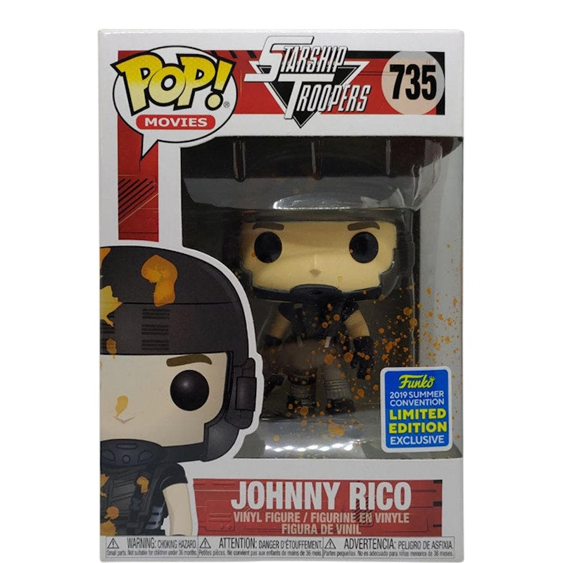 Funko Pop! Movies Starship Troopers Johnny Rico Summer Convention Exclusive Figure #735